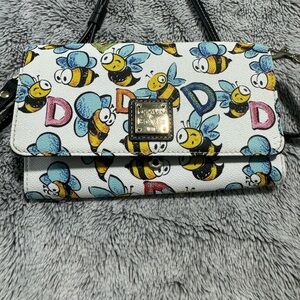 Dooney & Bourke White Bee Print Women's Bag
